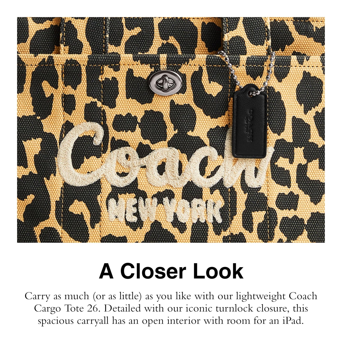 Coach Women's Cargo Tote 26